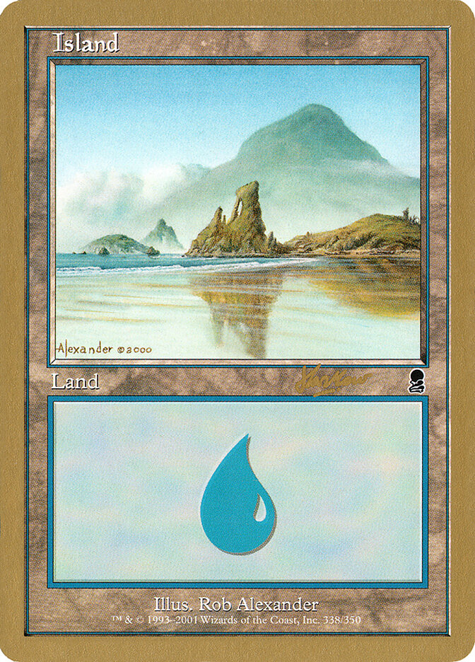 Island card front