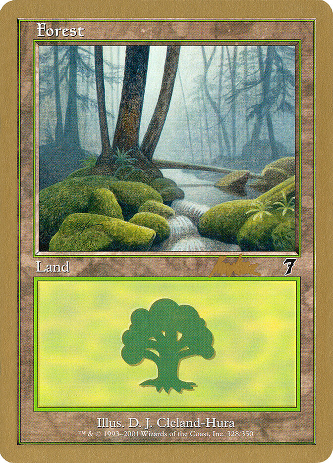 Forest card front