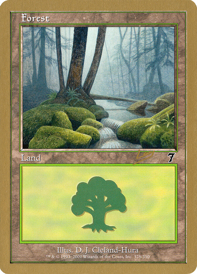 Forest card front