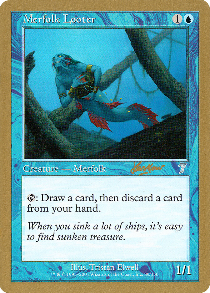 Merfolk Looter card front