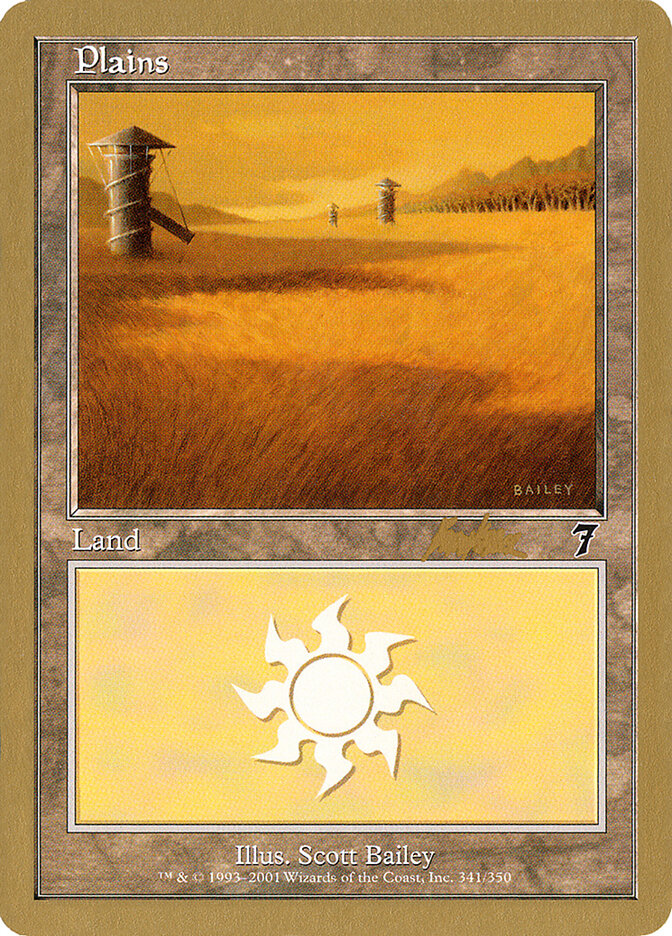 Plains card front