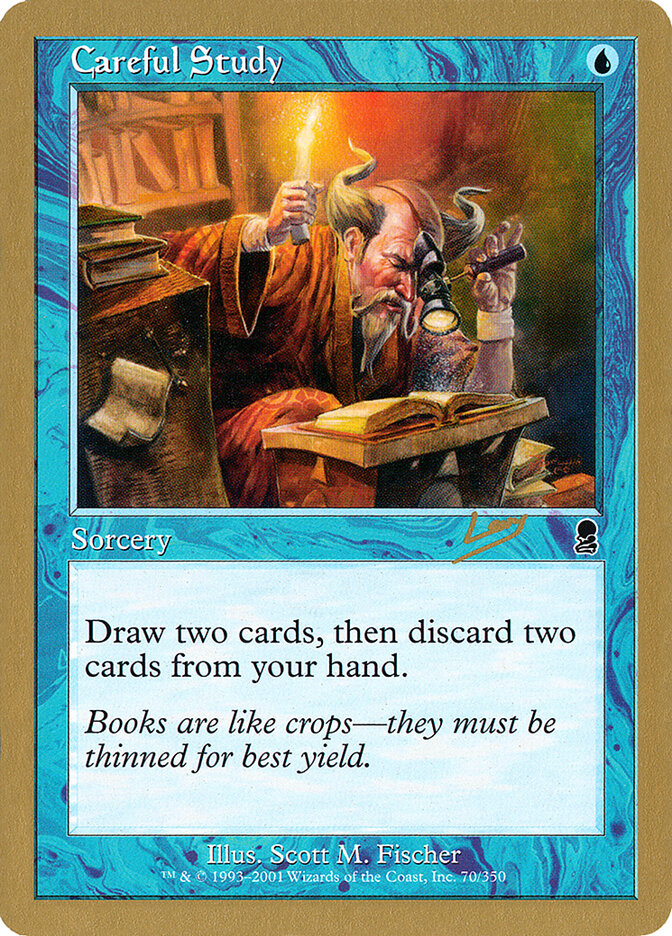 Careful Study card front
