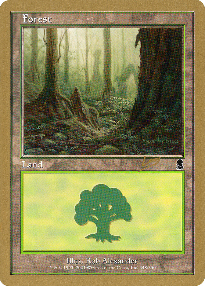 Forest card front