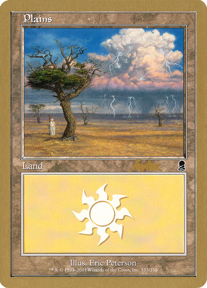 Plains card front