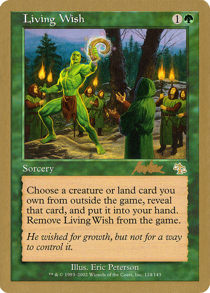 Living Wish card front