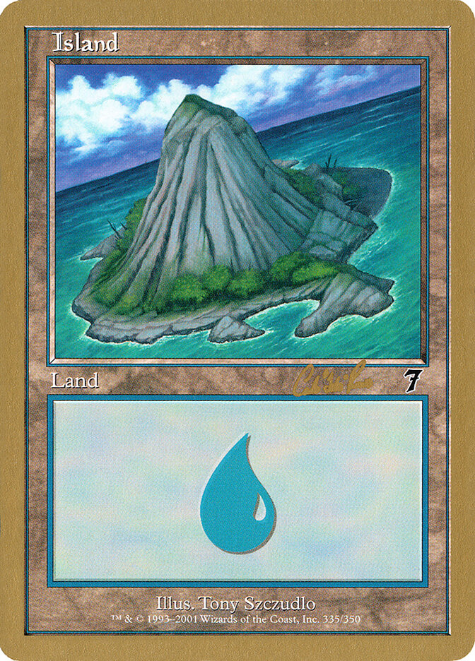 Island card front