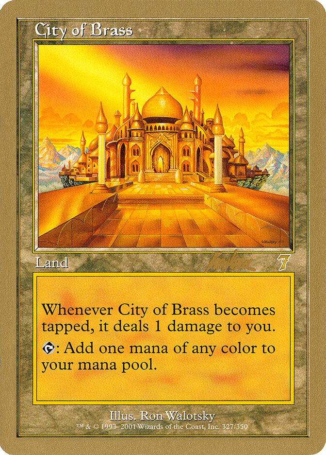 City of Brass card front