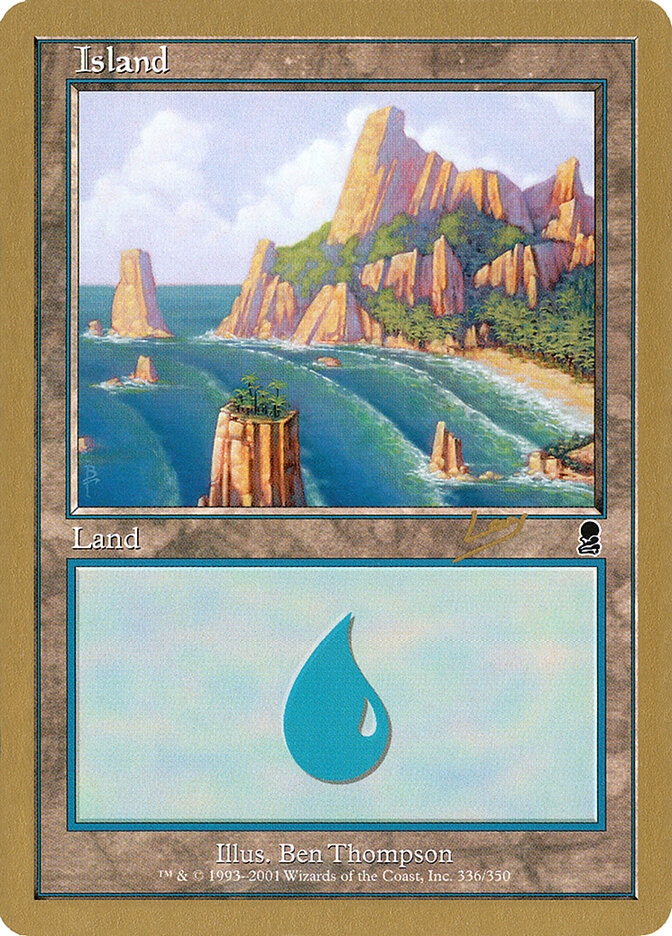 Island card front