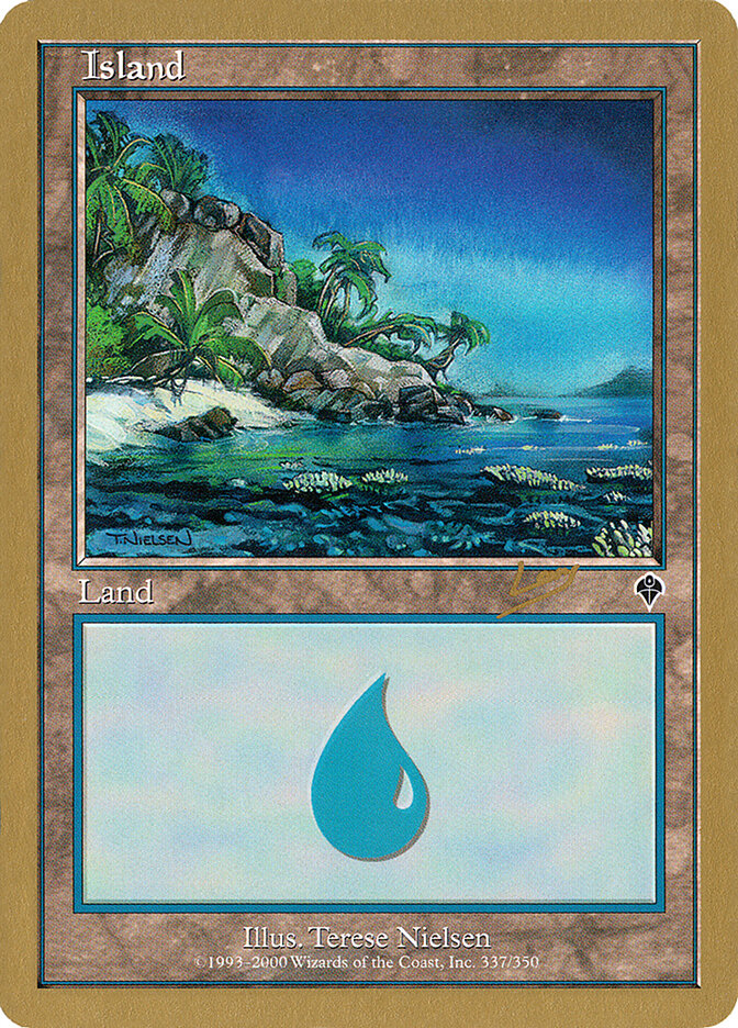 Island card front