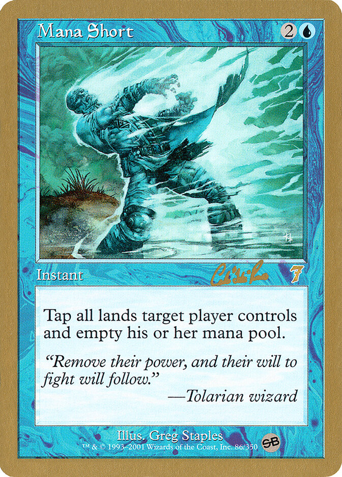 Mana Short card front