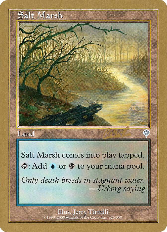 Salt Marsh card front
