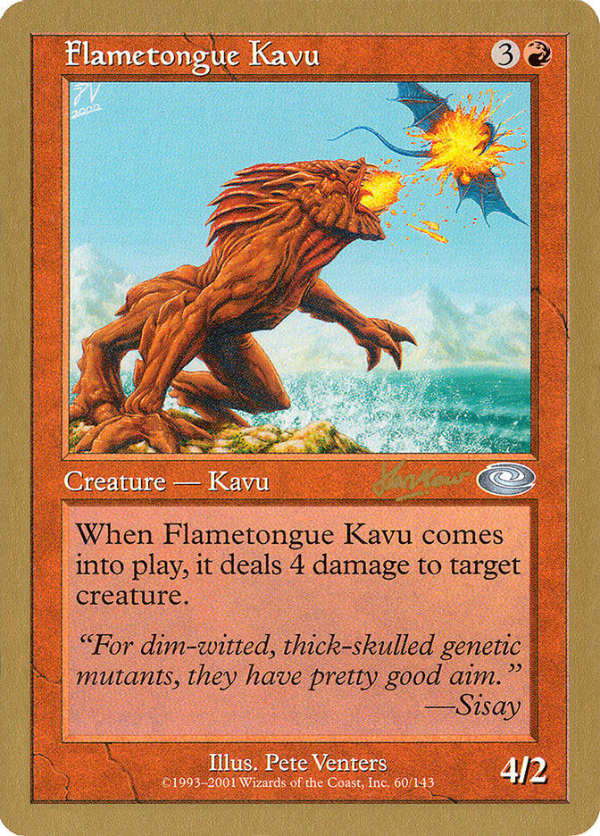 Flametongue Kavu card front