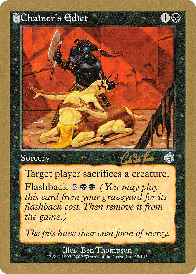 Chainer's Edict card front