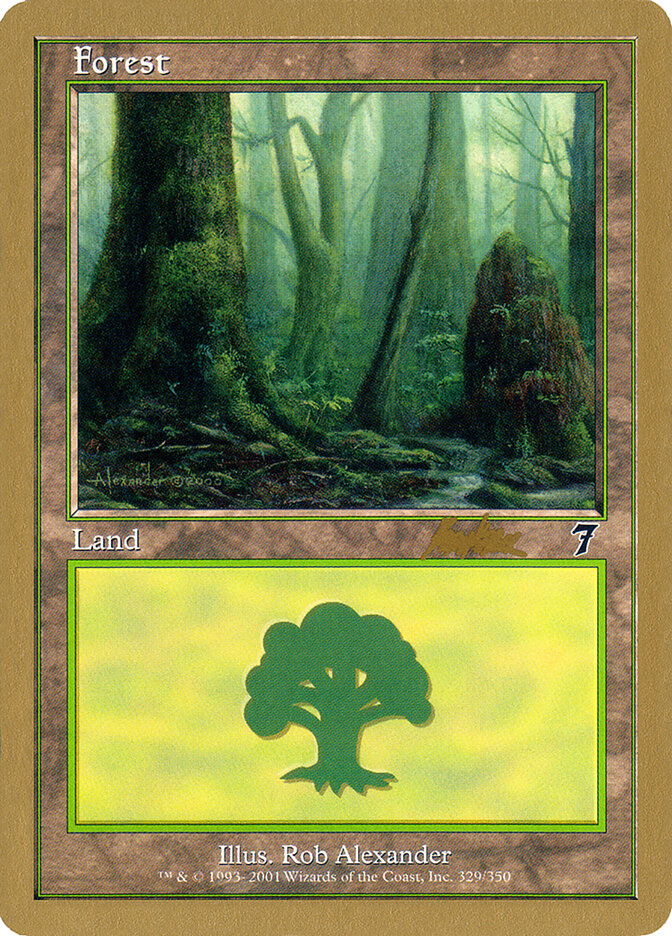 Forest card front