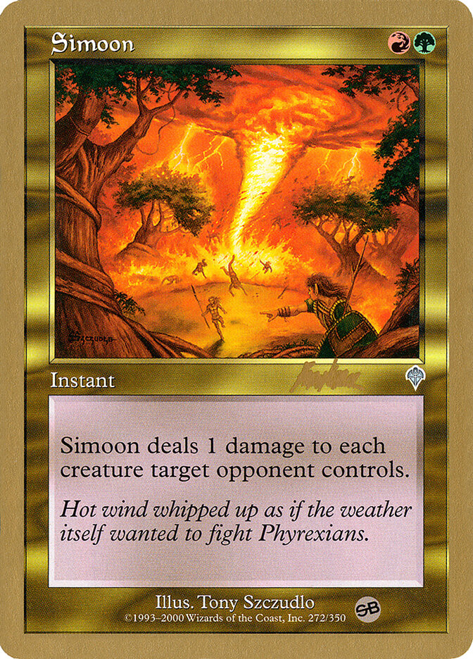 Simoon card front