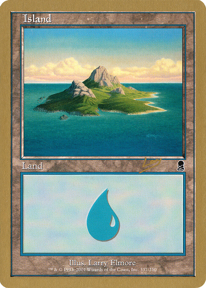 Island card front
