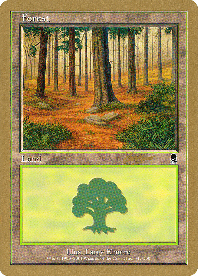 Forest card front