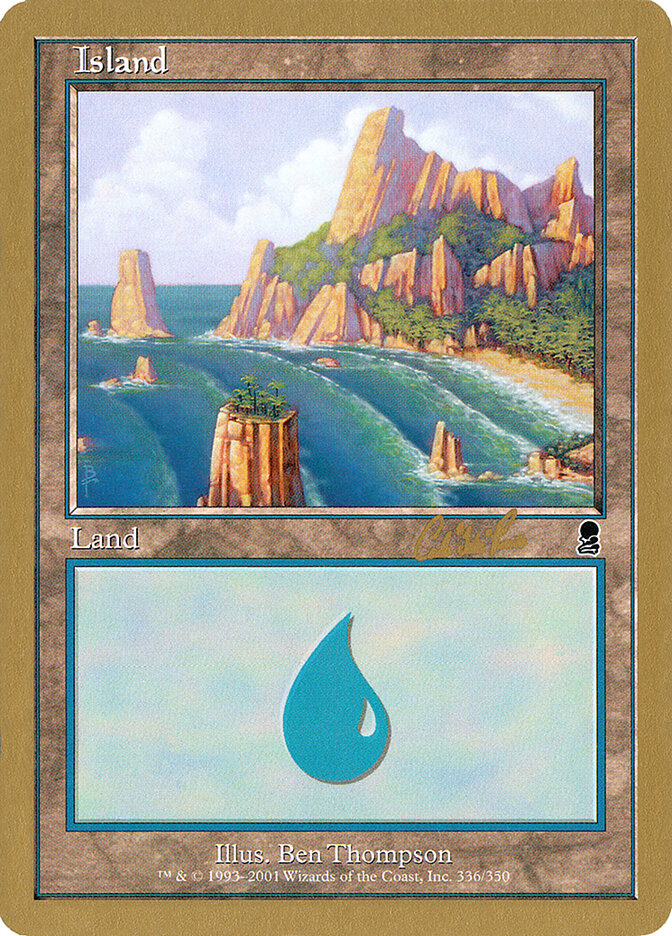Island card front