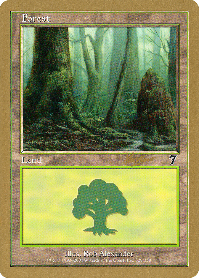 Forest card front