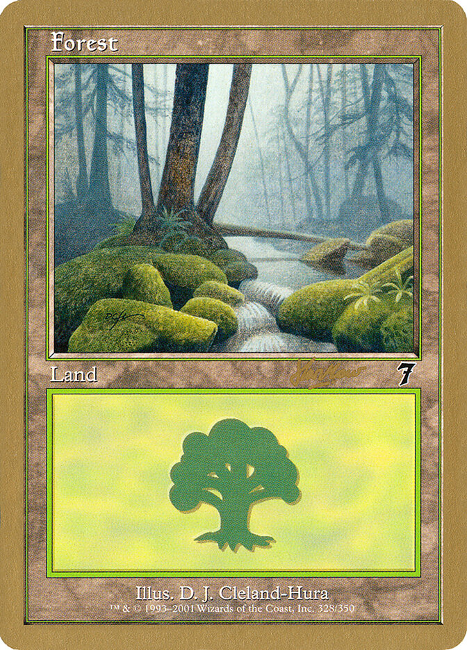 Forest card front
