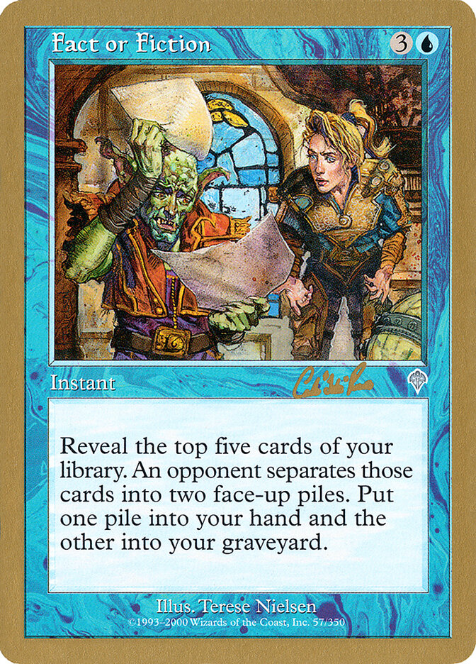 Fact or Fiction card front
