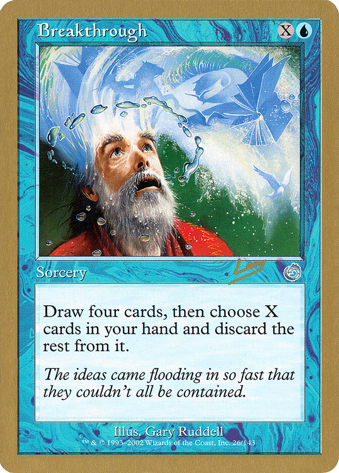 Breakthrough card front