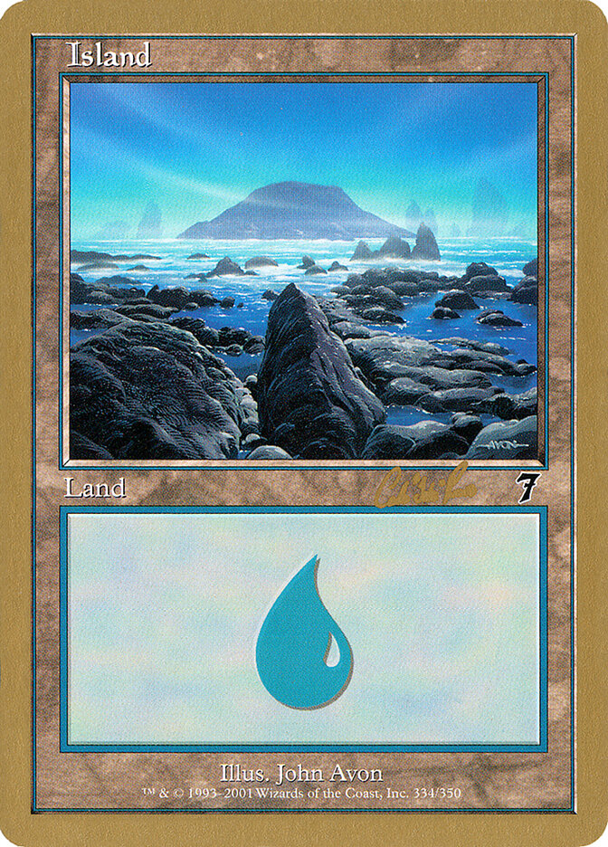 Island card front