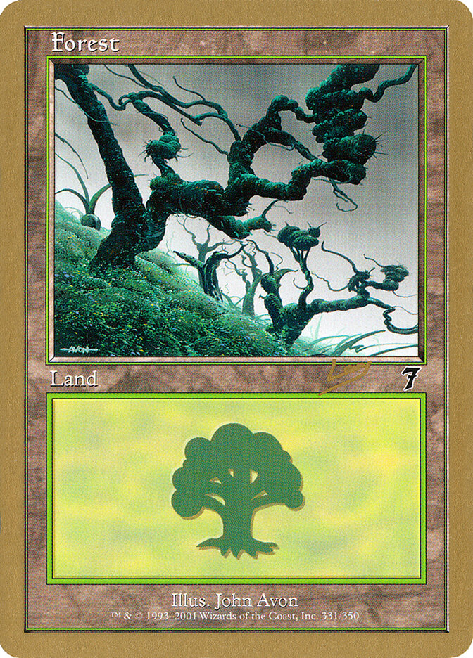Forest card front