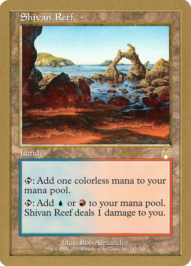 Shivan Reef card front