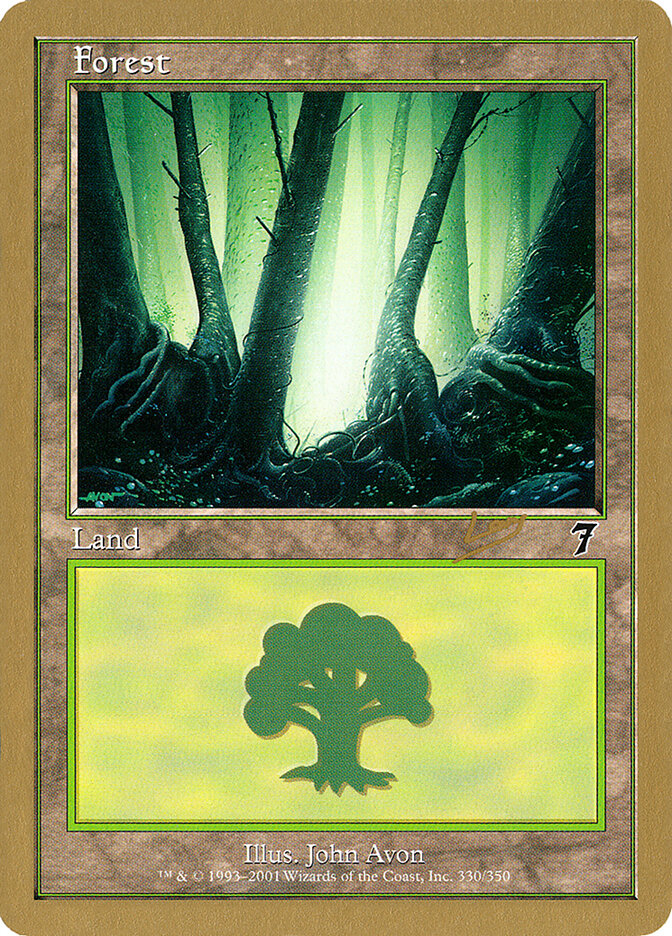 Forest card front