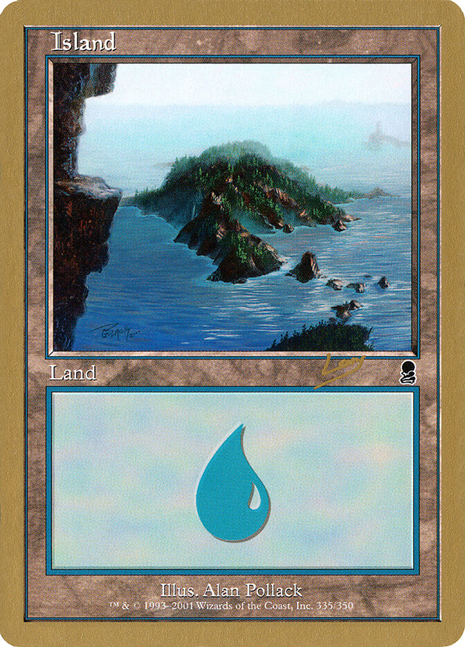 Island card front