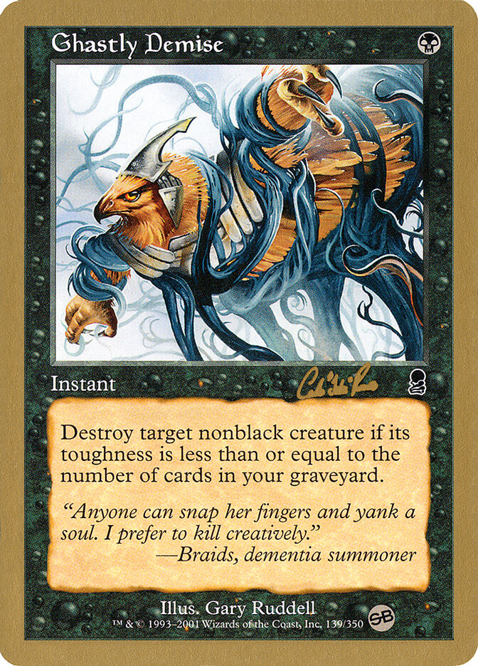 Ghastly Demise card front