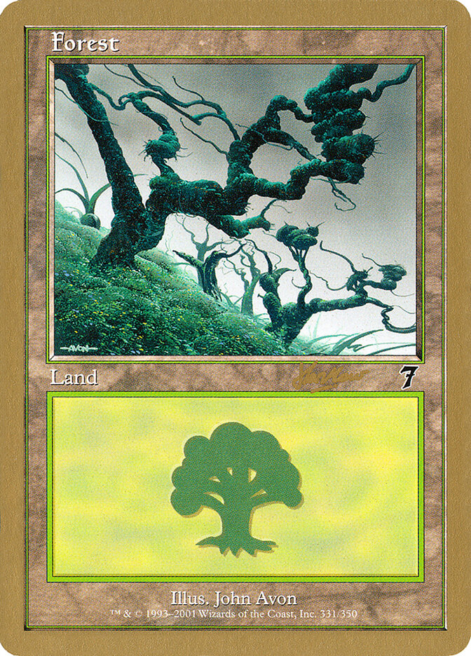 Forest card front