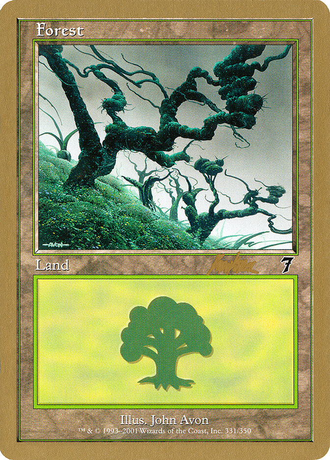 Forest card front