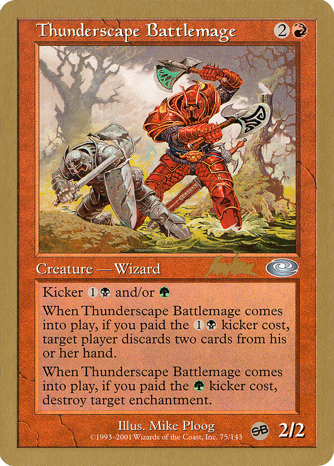 Thunderscape Battlemage card front