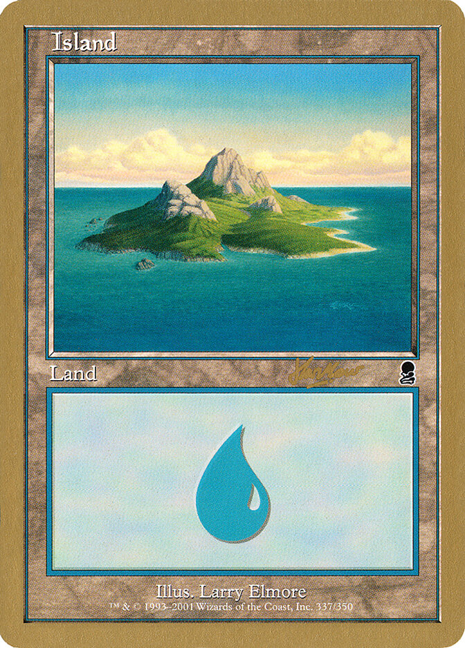 Island card front