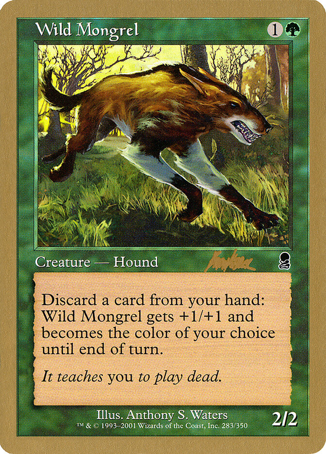 Wild Mongrel card front