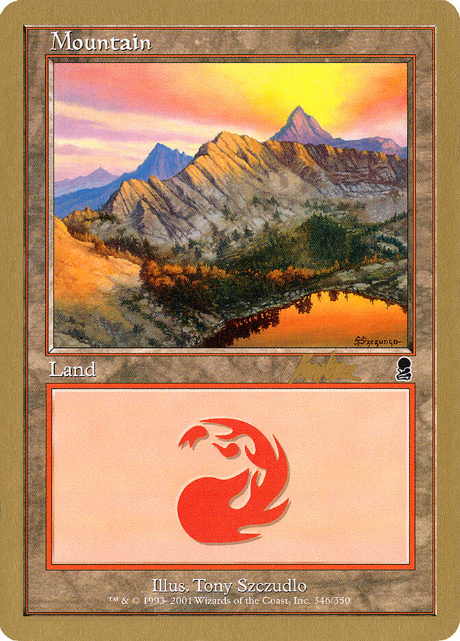 Mountain card front