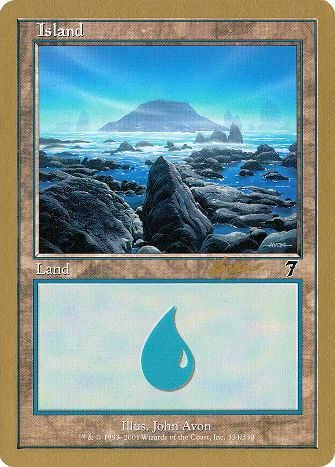 Island card front
