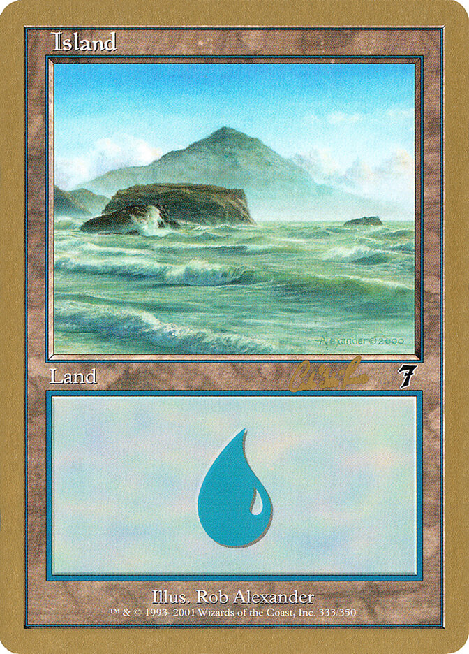 Island card front