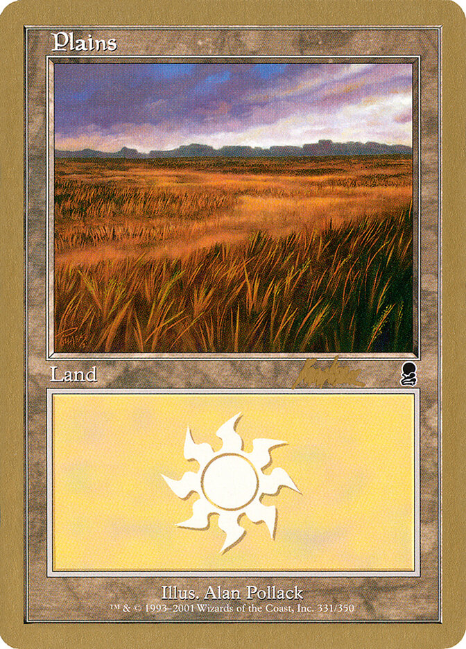 Plains card front
