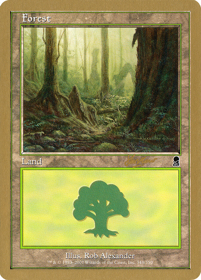 Forest card front