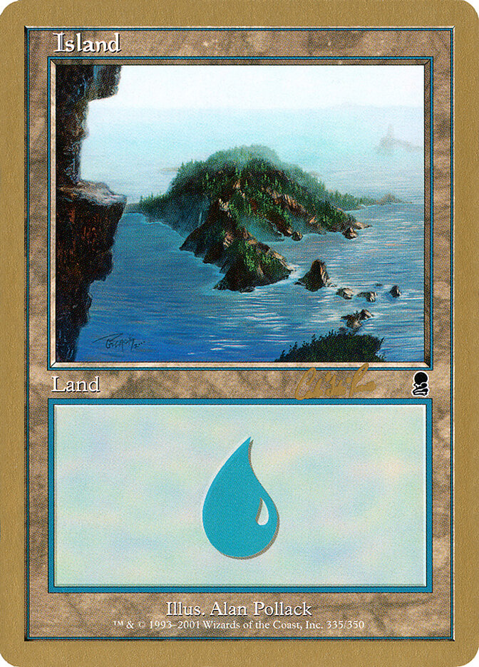Island card front