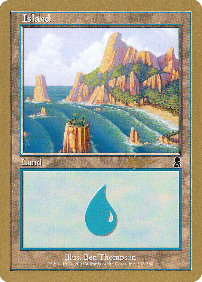 Island card front