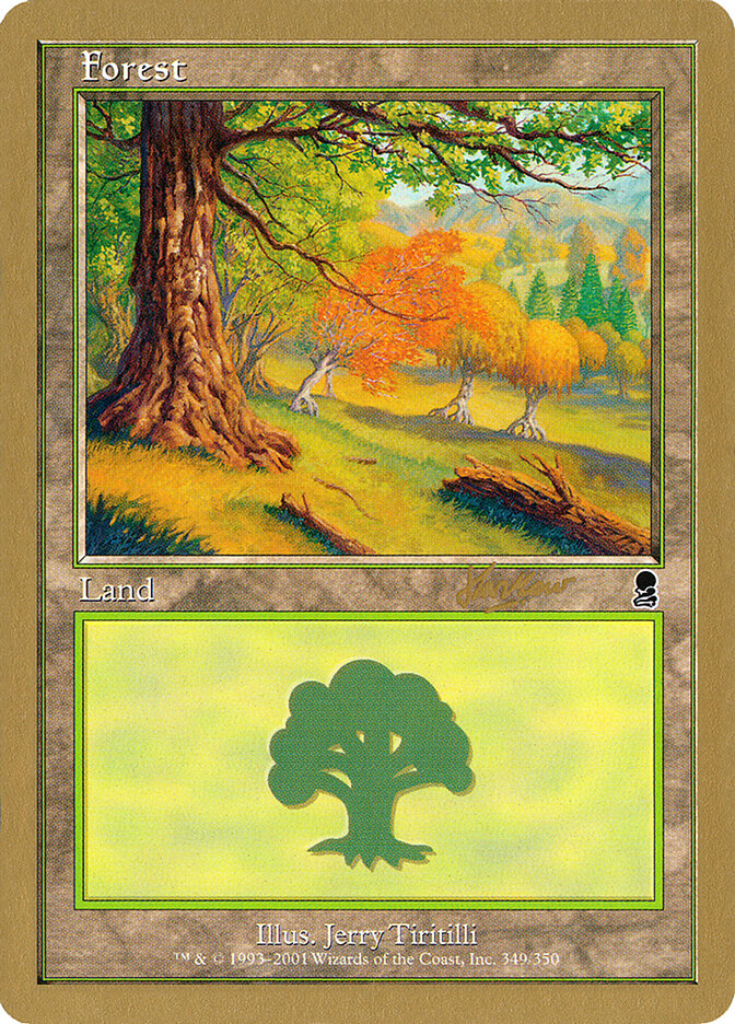 Forest card front