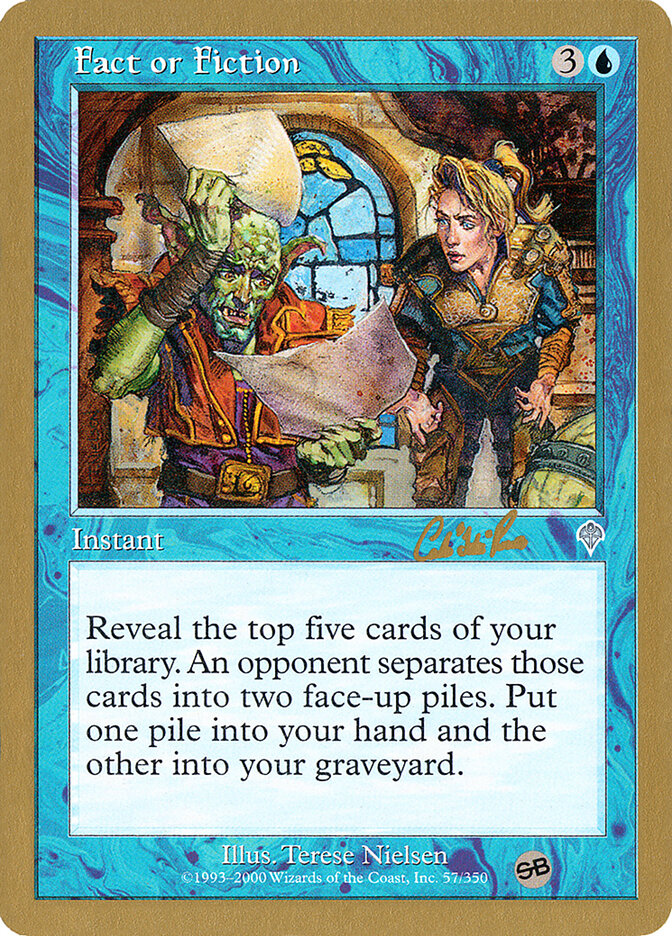Fact or Fiction card front