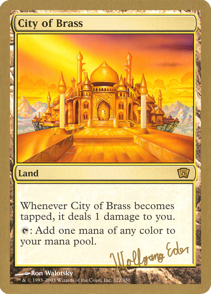 City of Brass card front