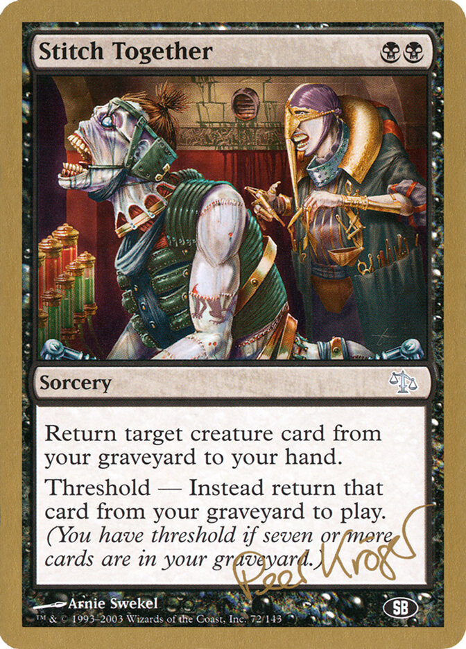 Stitch Together card front