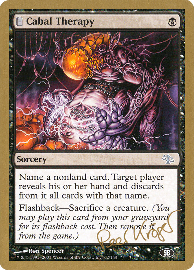 Cabal Therapy card front