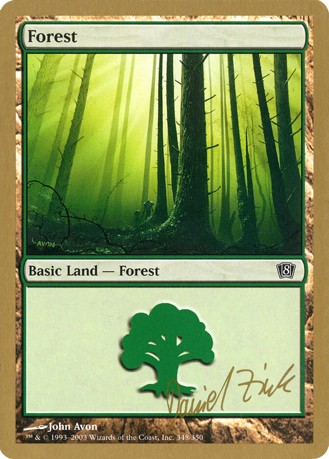 Forest card front
